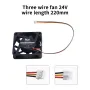 S6015D24MA 6015 24V HydraulicCooling Fan 3350RPM Suitable for Creality K1/K1 MAX 3D Printer Accessories