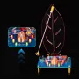 HU-076 DIY Electromagnetic Swing Kit USB to DC 5V Adjustable Amplitude LED Lights Stable Oscillation Magnetic Drive System
