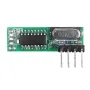 GERMA 433Mhz RF Transmitter and Receiver Superheterodyne ASK 433 Mhz Module with Antenna for ArduinoUno Wireless Diy Kits