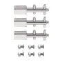Suis Kecondongan Bersalut Chrome Matte 3 Keping dengan Butang untuk Studer Revox B77 PR99