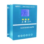 60A/70A/80A/90A/100A Solar Charger Controller 12V 24V 36V 48V Solar Panel Battery Intelligent Regulator for Lead-acid/Lithium