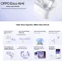 OPPO Enco Air4i TWS Earbuds Wireless bluetooth 5.4 Earphone 12.4mm Large Moving Coil Deep Bass 54H Playback Low Game Delay IP55 Waterproof In-ear Sports Headphones