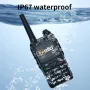 Zello DG6300 National Intercom Walkie Talkie Support WiFi bluetooth Long Range Radio IP67 Waterproof Type-C Rechargeable Handheld GPS Transceiver