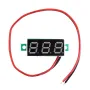10pcs 0.28 Inch Two-wire 2.5-30V Digital Green Display DC Voltmeter Adjustable Voltage Meter