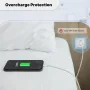 MOES Tuya Smart Matter Plug WiFi Socket 16A Outlet Power Monitor Пульт дистанционного управления Голосовое управление Работа с Alexa Google Assistant