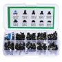 900Pcs 10 Values Tactile Push Button Switch Mini Momentary Tact Assortment Kit DIY