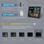  XIAOMI Duka TR1 LCD شاشەی دیمەنی تەلیسکۆبی مەودا دۆزەرەوە 800M/1200M لێزەری دووری پێوانە بۆ گەشتی ڕاوکردنی وەرزشی گۆڵف