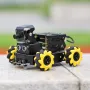 Yahboom Raspberry Pi 5 AI Vision Robot Car 4WD Mecanum Robot Car Omnidirectional Raspbot V2 2DOF PTZ Python Programming ROS2-Humble