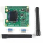 Placa de hotspot MMDVM Duplex RX TX UHF VHF MMDVM + antena + suporte OLED P25 DMR YSF NXDN para Raspberry Pi