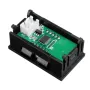 5Pcs 0.56 Inch Mini Digital LCD Indoor Convenient Temperature Sensor Meter Monitor Thermometer with 1M Cable -50-120℃ DC 5-12V