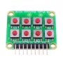 Arduino용 마이크로 스위치 2x4 매트릭스 키보드 8비트 키보드 외부 키보드 확장 보드 모듈 Geekcreit - 공식 Arduino 보드와 호환되는 제품