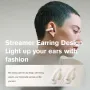 Sanag Z39 Ear-Clip bluetooth 5.3 Earbuds Wireless Earphone 3X Sound Field CD Lossless Sound DT6.0 Dual Mic ENC Noise Cancelling Clips-on Ear Headphones with Mic