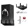 JYS JYS-X139 for Xbox Series X Wall-mounted Bracket On-Wall Space Saver Shelf Stand with Controller Holder Hook for Headphone Gamepad