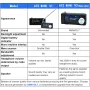 AMNVOLT Mini Si4732 Full Band DSP Radio Receiver ESP32-S3 Pocket Radio Support FM AM MW SW SSB LSB USB Mode Upgraded Version with 3D Printed Shell