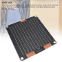 10W/15W Solar Panel Super Thin Waterproof Fast Charging for Outdoor Cell Phones and Electronic Devices High Efficiency Monocrystalline Silicon