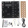 3D Light Cube Kit 8x8x8 Blue LED Music Spectrum DIY Electronic Kit APP Control