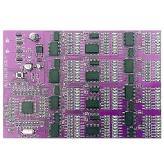 Kit de teste de solda SMT DC 9V Conjunto de prática eletrônica