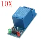 10 adet 5V Düşük Seviye Tetikleyici Bir 1 Kanal Röle Modülü Arayüz Kartı Kalkanı DC AC 220V