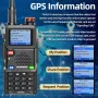 BAOFENG UV-5RH PRO Walkie Talkie 10W GPS 640 Channels Type-C Charging NOAA Weather Radio EU Plug