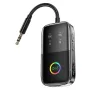A5 Pro Wireless HiFi bluetooth Adapter RGB Light Transmitter Receiver 3.5mm AUX Music Player Supports CVC 8.0 Intelligent Noise Cancelling Plug and Play for Car Laptop Radio TV