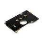 Placa adaptadora Raspberry Pi 5 PCIe para M.2 NVMe SSD com suporte para transferência de dados em alta velocidade 2280 2260 2242 2230 tamanhos 8 Gbps