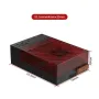 Для Raspberry Pi 5 корпус с активным охладителем улучшенная защита простая сборка идеальная посадка аргоновый поли совместим с вентиляторами охлаждения PWM