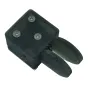 QU-2020 CW Key Automatic Morse Magnetic Adsorption Base Mini Dual Paddle Key Morse Code Keyer for SW Radio