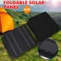 Outdoor Powerful Flexible Solar Panel 5V 28W Portable Battery Mobile Phone Charge PD 9V 12V for USB-A+USB-C Cells Power Bank