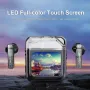 S10 TWS Earbuds bluetooth Earphone LED Full Color Screen 32H Playback Semi-in-ear Sports Headphones with Mic