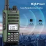 BaoFeng UV-13 PRO V2 Güçlü Çift Bantlı Telsiz Tip-C Şarj Cihazı 16KM Uzun Menzilli UV13 Pro Alıcı-Verici Amatör İki Yönlü Radyo