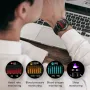 X10 1.39inch HD Screen CNC Metal Steel-feel Watch with TWS Earphones bluetooth Call Heart Rate Blood Pressure 3605 Real Blood Oxygen Monitor Sleep Monitoring NFC Function Multi-sport Modes Music Playback IP67 Waterproof Smart Watch