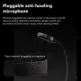 Havit M20 Desktop Speaker Wired bluetooth Soundbar Dual Full-frequency Speakers Dual Bass Diaphragm RGB Light EQ Tunning USB Power Supply Computer Speaker with External Microphone