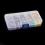 120Pcs Mini Fuse Kit Boxed 2A-35A Car Fuse Box Assortment with Clip Zinc Small Fuse