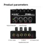 G-MARK EPMH4 HA400 Kulaklık Amplifikatörü 4 Kanal Metal Stereo Ses Mini Kulaklık Ayırıcı Monitör Amplifikatörü