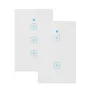EWelink AC90-250V 2A/400W US Standard 1/2/3 Gang WIFI Touch Wall Switch Support Alexa Google Home