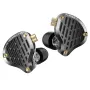 Fone de ouvido KZ PR3 com fio de 3,5 mm, driver planar de 13,2 mm, monitor de graves HiFi, fones de ouvido intra-auriculares para música, esportivos