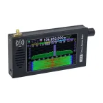 SDR-101 SDR Radio DSP Digital Demodulation Aluminium Alloy Digital Radio CW/AM/SSB/FM/WFM Radio Receiver 4.3inch IPS 800x480 LCD Display
