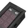 5 adet nMini Dijital Voltmetre Ampermetre DC 100V 10A Voltmetre Akım Ölçer Test Cihazı Mavi + Kırmızı Çift LED Ekran