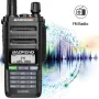 Baofeng UV-9R PRO V2 Talkie-walkie haute puissance 128 canaux UV double bande CB Radio amateur IP68 étanche 2800 mAh Lampe de poche Radio bidirectionnelle Prise UE