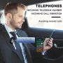 K75 Lavalier Headset Bluetooth Hörlurar Intelligent Samtal Brusreducerande 20H Uppspelning LCD Digital Display Clips-on Trådbundna In-ear Lavalier Hörlurar