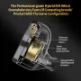 Écouteurs filaires KZ-ZSN Pro 2 3,5 mm, technologie 1BA + 1DD, écouteurs intra-auriculaires équilibrés 30095, pilote dynamique super linéaire de 10 mm, son HIFI