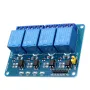 2 دانە Geekcreit 5V 4 Channel Relay Module PIC ARM DSP AVR MSP430 Blue Geekcreit for Arduino – بەرهەمەکان کە لەگەڵ بۆردەکانی فەرمی ئاردوینۆ کار دەکەن