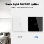 Tuya Zigbe 40A Smart Water Heater Switch EU Plug APP Remote Control Voice Timer Damp-proof Glass Panel Induction Touch Backlight Water Boiler Heater Support Alexa Google