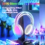 AULA S505 Gaming Headset USB Wired Headband Earphone RGB Light 50mm Large Drivers 3D Stereo Surround Sound Headphones with Mic