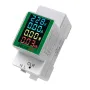 Peacefair® PZEM-008 Din Rail Electricity Digital Power Energy Meter Watt Kwh Wattmeter Monitor Ammeter Voltmeter AC 50-300V 100A