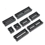 66PCS 8 Values DIP IC Socket IC Chip Seat Adaptor 6P-28P Solder Type Socket Kit