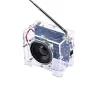 TEA5767 FM Radio DIY Kit 87MHz-108MHz Digital Display Receiver with 5W 8ohm Speaker Antenna Electronic DIY Soldering Kit