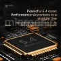 Fone de ouvido Lenovo EA305 TWS com tela digital LED e Bluetooth 5.4 sem fio, diafragma grande de 14,2 mm, som panorâmico de 360 °, bateria com duração de 100 horas, baixa latência para jogos, ganchos para orelha
