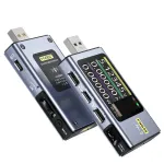 FNIRSI-FNB58 USB QC/PD тестер за измерване на напрежение и ток Type-C Многофункционален тестер за бързо зареждане HD екран Модул за измерване на кабел за откриване на взаимодействие човек-компютър