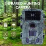 HD 4MP Trail Camera 2K Video 120° Detection Range IP66 Waterproof 0.2S Trigger Speed Night Vision WiFi Enabled